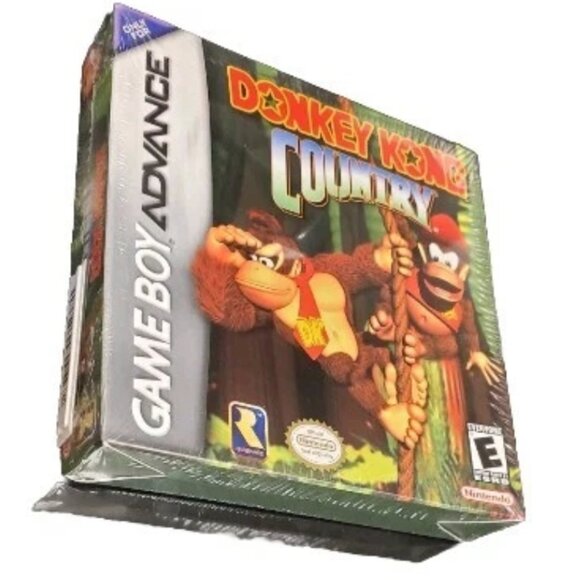 FACTORY SEALED 1ST RELEASE!! DONKEY KONG COUNTRY GAMBOY ADVANCE